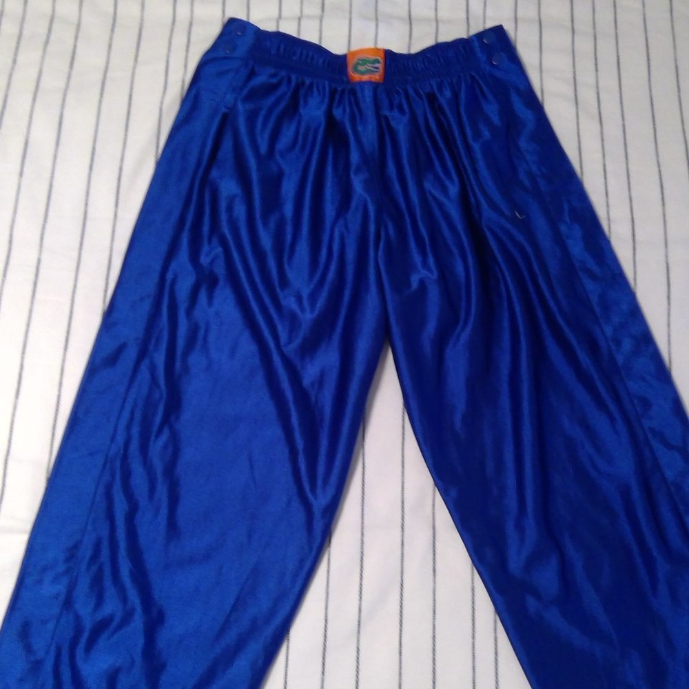Florida Gators Nike Mens NCAA basketball official button up pregame pants